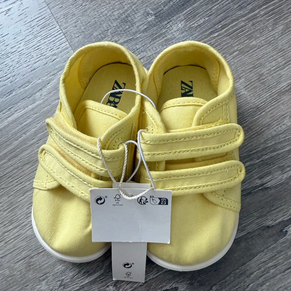 Zara Cotton Sneakers Casual Style